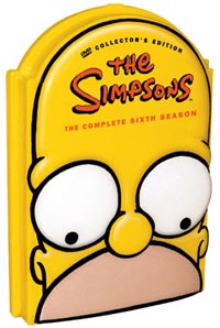 Caja de la sexta temporada de los Simpsons